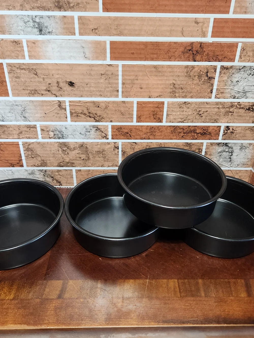 Black Nonstick Round Cake Pan - Home Kitchen